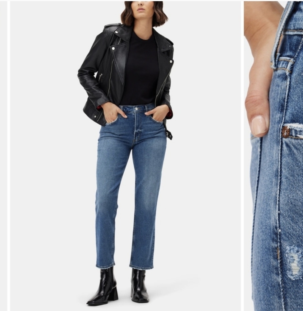 Agolde Blue Ankle & Cropped Jeans